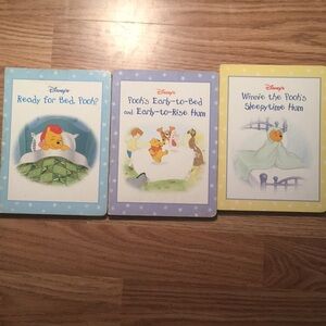 (3) Pooh Bear Disney Board Books